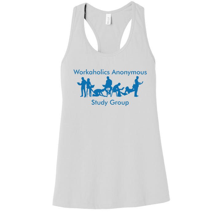 Workaholics Anonymous Study Group Women's Racerback Tank