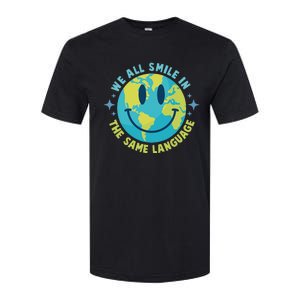 We All Smile In The Same Language Funny Esl Teacher Softstyle CVC T-Shirt