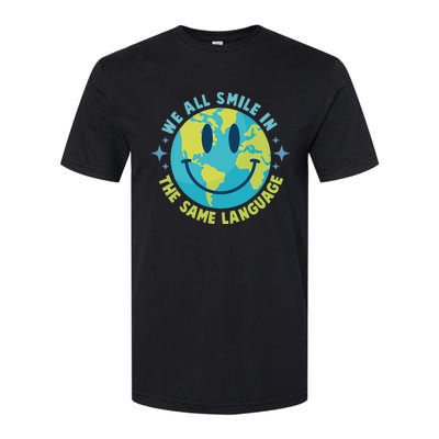 We All Smile In The Same Language Funny Esl Teacher Softstyle CVC T-Shirt