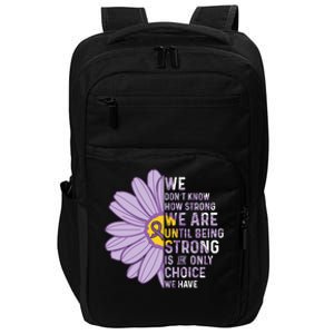 We Are Strongcool Gift Autoimmune Disease Awareness Supporter Ribbon Gift Impact Tech Backpack