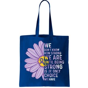 We Are Strongcool Gift Autoimmune Disease Awareness Supporter Ribbon Gift Tote Bag