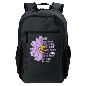 We Are Strongcool Gift Autoimmune Disease Awareness Supporter Ribbon Gift Daily Commute Backpack