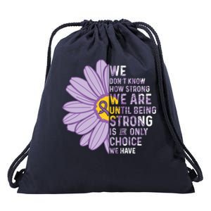 We Are Strongcool Gift Autoimmune Disease Awareness Supporter Ribbon Gift Drawstring Bag