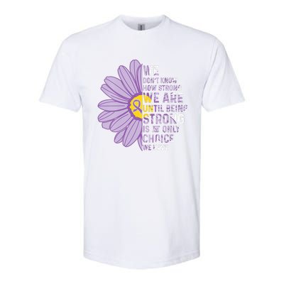 We Are Strong Crohns And Colitis Awareness Supporter Ribbon Softstyle CVC T-Shirt