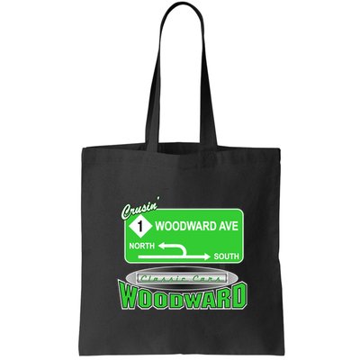 Woodward Ave Street Sign Bag