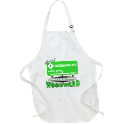 Woodward Ave Street Sign Apron