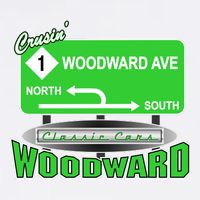 Woodward Ave Street Sign T-Shirt