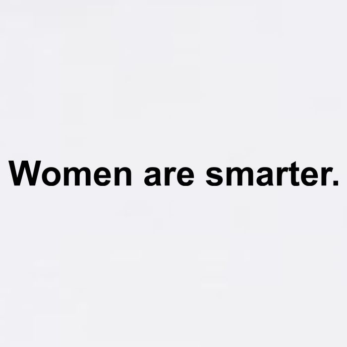 Women Are Smarter V-Neck T-Shirt