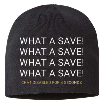 What A Save Chat Disabled Rocket Soccer Game Sustainable Beanie