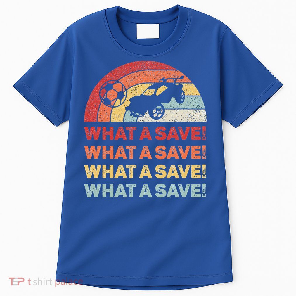 What A Save Rocket Soccer Car League Tall T-Shirt
