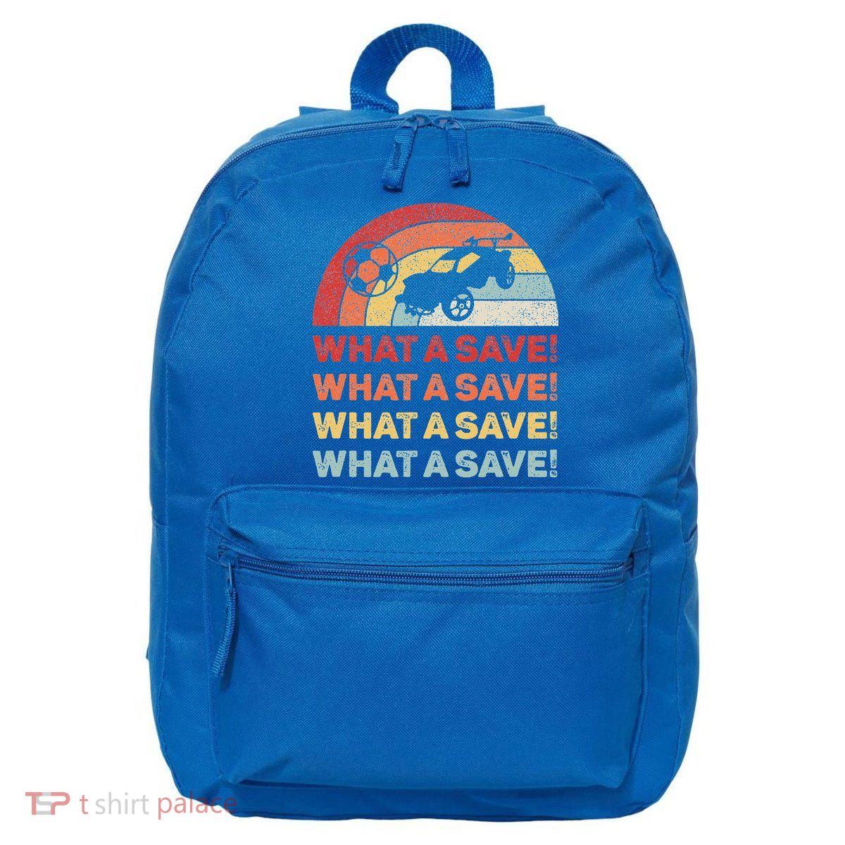 What A Save Rocket Soccer Car League 16 in Basic Backpack