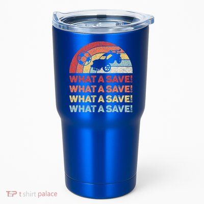 What A Save Rocket Soccer Car League Tumbler