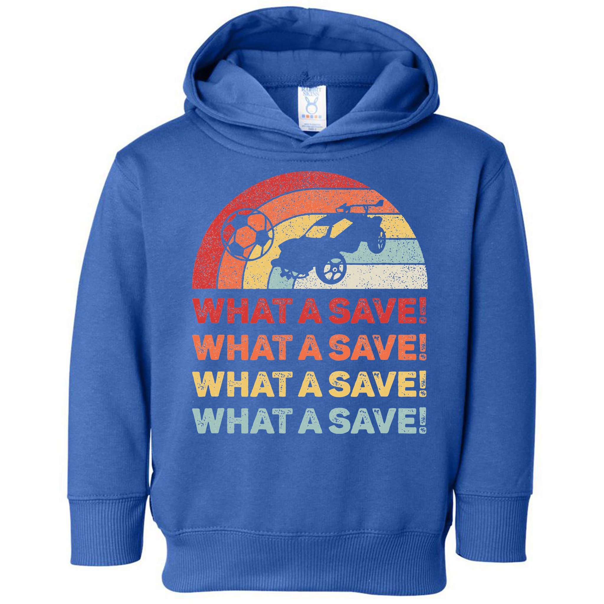 What A Save Rocket Soccer Car League Toddler Hoodie
