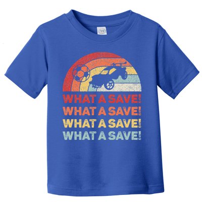 What A Save Rocket Soccer Car League Toddler T-Shirt