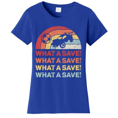 What A Save Rocket Soccer Car League Women's T-Shirt