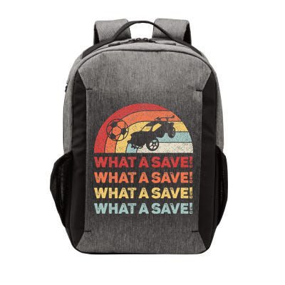 What A Save Rocket Soccer Car League Vector Backpack
