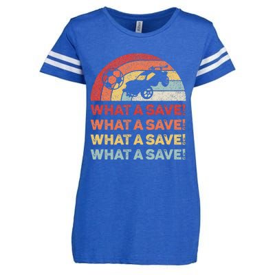 What A Save Rocket Soccer Car League Enza Ladies Jersey Football T-Shirt