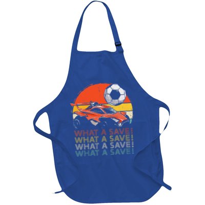 What A Save Retro Rocket Soccer Car Apron