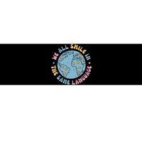 We All Smile In The Same Language Funny Esl Teacher Bumper Sticker