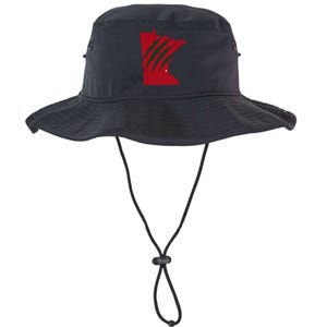 Wild Animal Scratches Through Minnesota Legacy Cool Fit Booney Bucket Hat