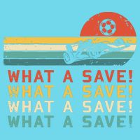What A Save Vintage Retro Rocket Soccer Car League Button