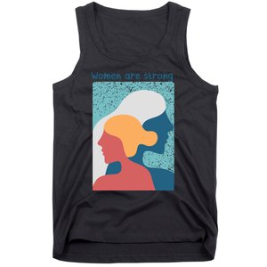 Women Are Strong Tank Top