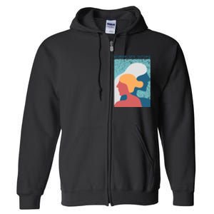 Women Are Strong Full Zip Hoodie