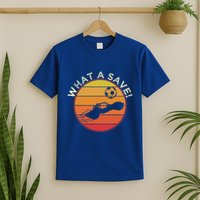 What A Save Vintage Rocket Soccer Car League T-Shirt