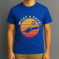What A Save Vintage Rocket Soccer Car League T-Shirt