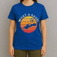 What A Save Vintage Rocket Soccer Car League T-Shirt