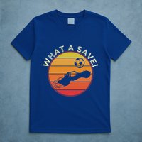 What A Save Vintage Rocket Soccer Car League T-Shirt