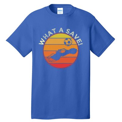 What A Save Vintage Rocket Soccer Car League Tall T-Shirt