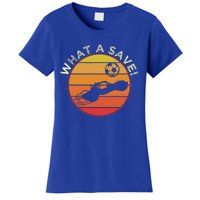 What A Save Vintage Rocket Soccer Car League Women's T-Shirt