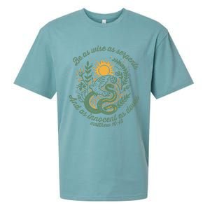 Wise As Serpents Innocent As Doves Christian Sueded Cloud Jersey T-Shirt