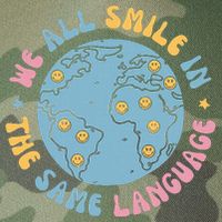 We All Smile In The Same Language Funny Esl Teacher Legacy Tie Dye Trucker Hat