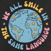 We All Smile In The Same Language Funny Esl Teacher Cool Comfort Performance Bucket Hat
