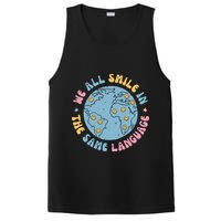 We All Smile In The Same Language Funny Esl Teacher PosiCharge Competitor Tank