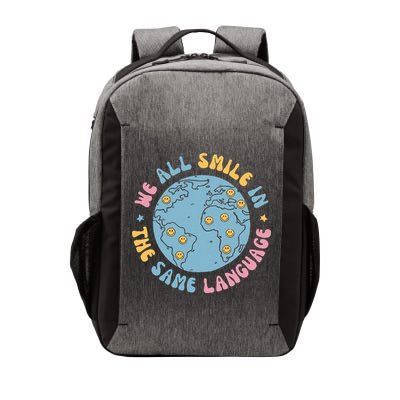We All Smile In The Same Language Funny Esl Teacher Vector Backpack