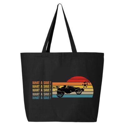 What a save Vintage Retro Rocket Soccer Car League 25L Jumbo Tote