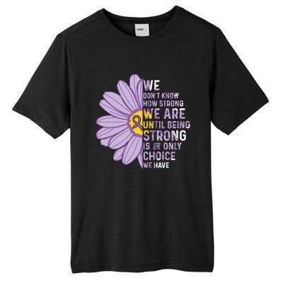 We Are Stronggift Sjogrens Syndrome Awareness Supporter Ribbon Gift Tall Fusion ChromaSoft Performance T-Shirt