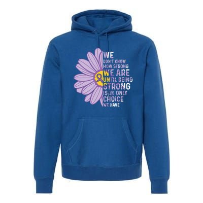 We Are Stronggift Sjogrens Syndrome Awareness Supporter Ribbon Gift Premium Hoodie