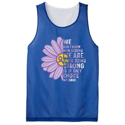 We Are Stronggift Sjogrens Syndrome Awareness Supporter Ribbon Gift Mesh Reversible Basketball Jersey Tank