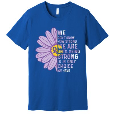 We Are Stronggift Sjogrens Syndrome Awareness Supporter Ribbon Gift Premium T-Shirt