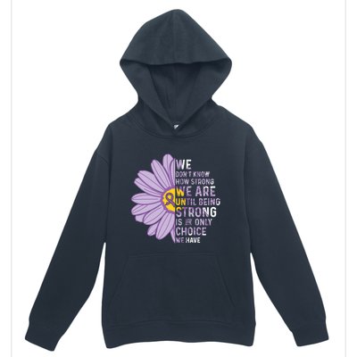 We Are Stronggift Sjogrens Syndrome Awareness Supporter Ribbon Gift Urban Pullover Hoodie