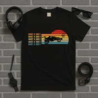 What A Save Vintage Retro Rocket Soccer Car League T-Shirt