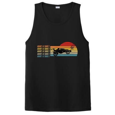 What A Save Vintage Retro Rocket Soccer Car League PosiCharge Competitor Tank