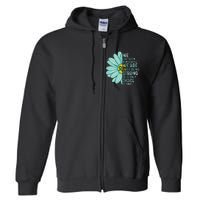 We Are Strong Ovarian Cancer Awareness Item Ovarian Cancer Zip Hoodie Full Zip Hoodie