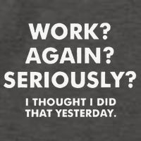 work again seriously i thought i did that yesterday Vector Backpack