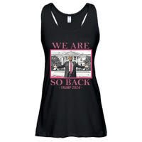 We Are So Back Trump 2024 Ladies Essential Flowy Tank