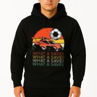 What A Save Vintage Retro Rocket Soccer Car Hoodie